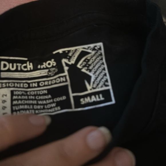 Dutch Bros Oversized Black T PINK “Whatever You’re..” SMALL+MEDIUM+LARGE+XL+XXL - Picture 6 of 7